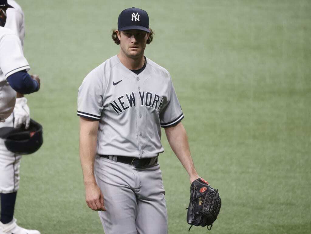 Gerrit Cole Makes History But Yankees Lose - Pinstripes Nation