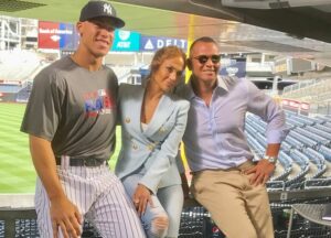 Alex Rodriguez, Jennifer Lopez met Aaron Judge