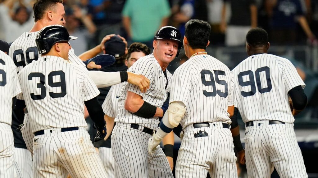 Yankees lineup for playoffs