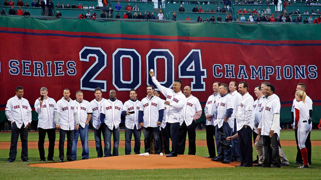A reunion of 2004 Red Sox team