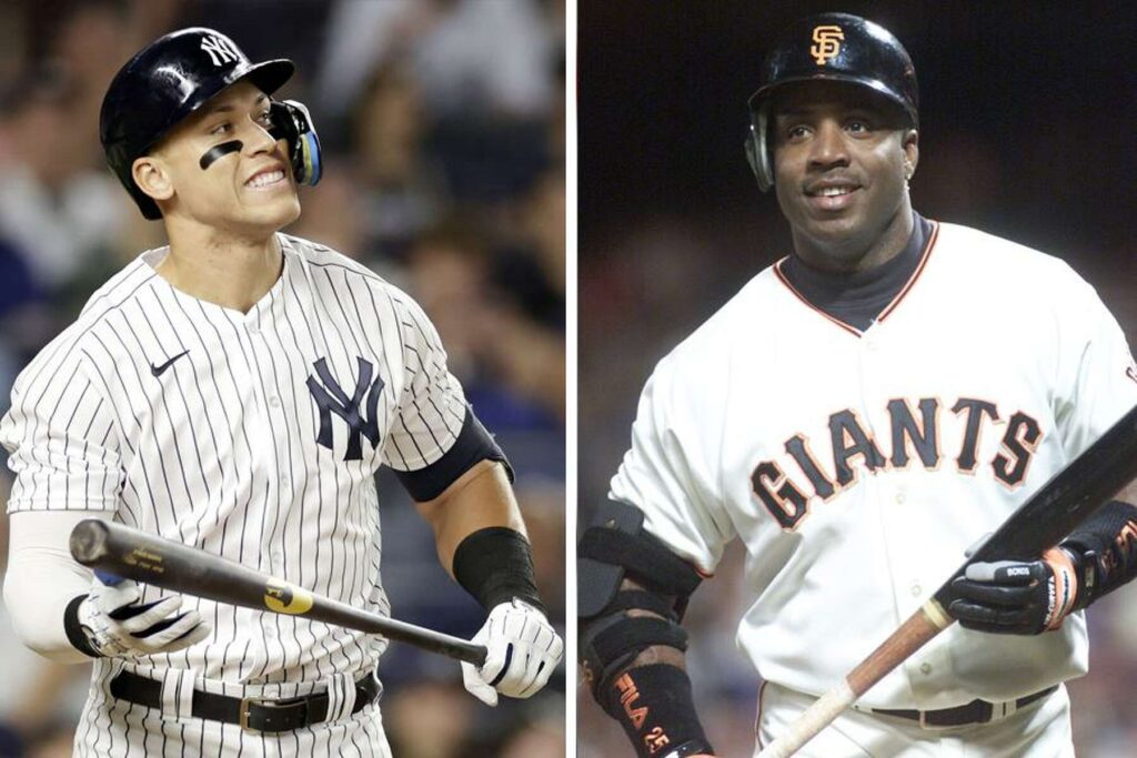 Aaron Judge vs. Barry Bonds on Twitter