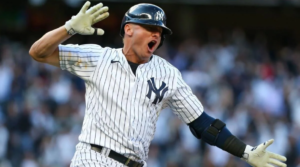 Harrison Bader hit a home run in Yankee Stadium.