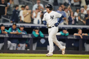 Jose Trevino at Yankee Stadium