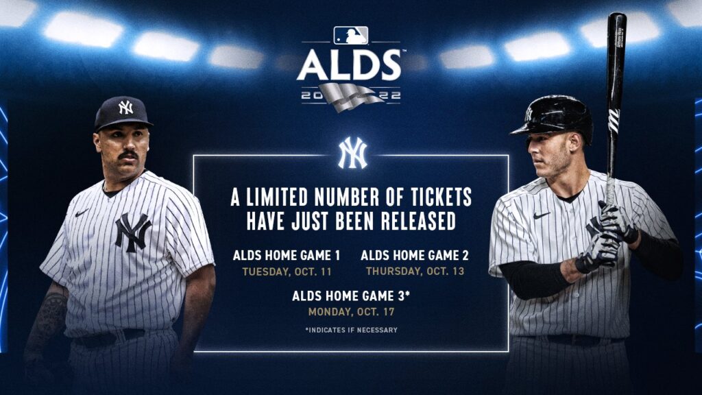 Yankees' ALDS Playoffs Schedule, Where To Watch, Ticket Prices