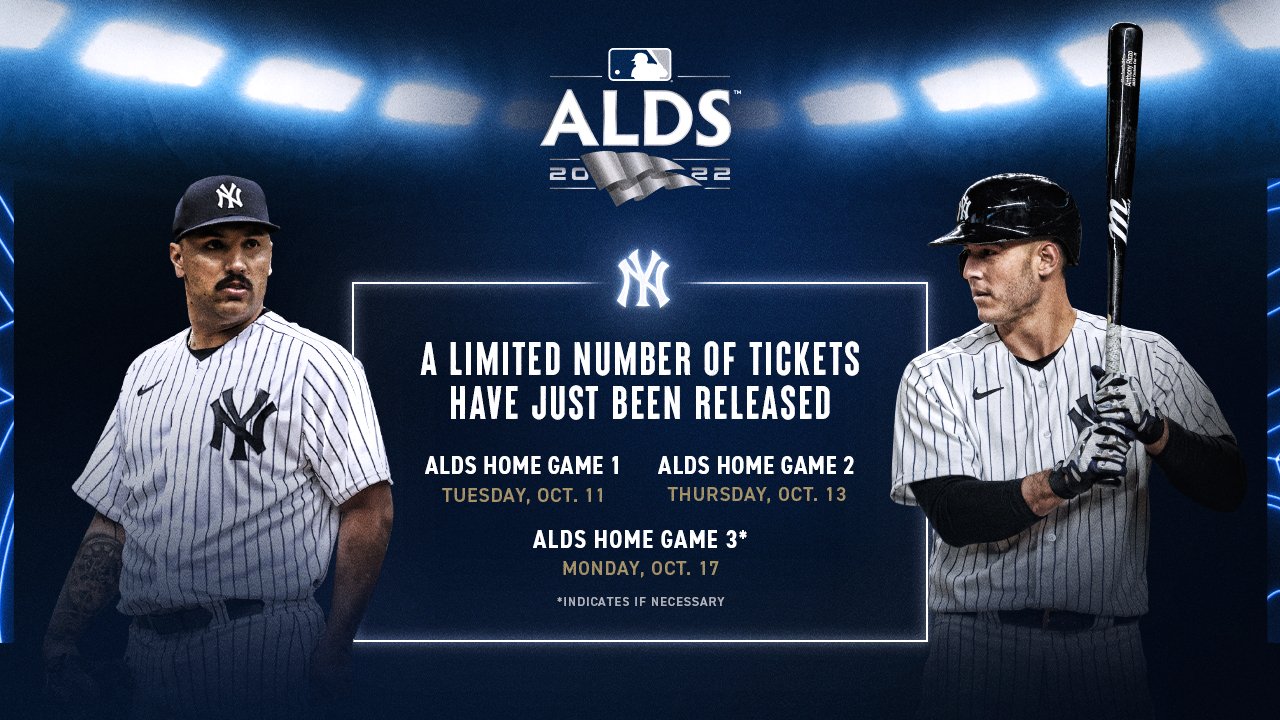 Yankees' ALDS Playoffs: Schedule, Where To Watch, Ticket Prices -  Pinstripes Nation
