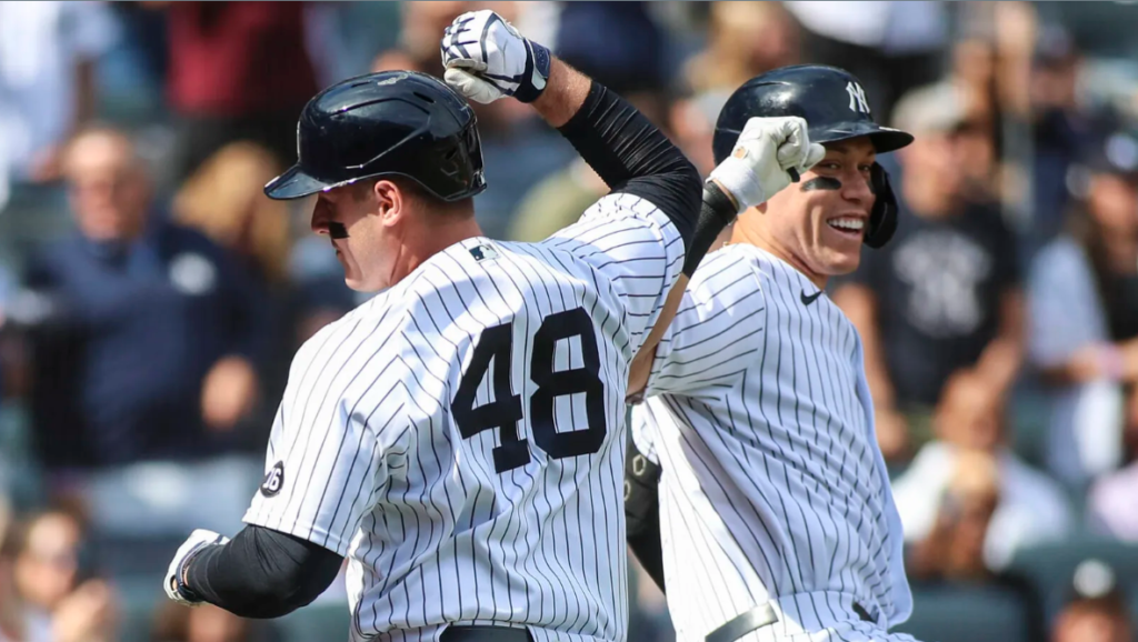 Anthony Rizzo and Aaron Judge