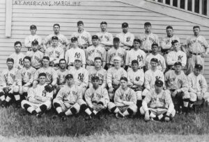 Why do the Yankees wear the pinstripes?