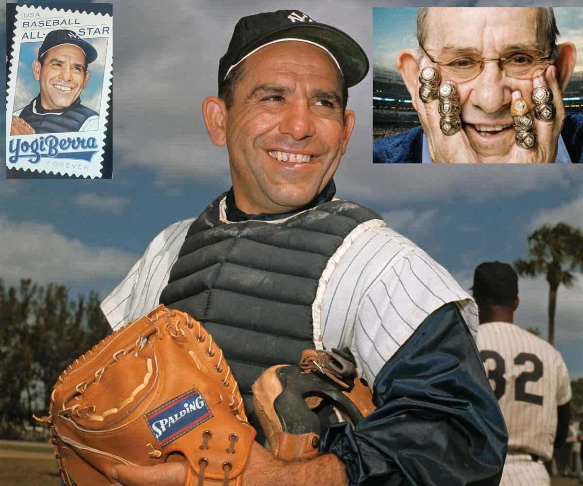 El legendario receptor de los Yankees Yogi Berra