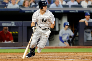 Andrew Benintendi in pinstripes