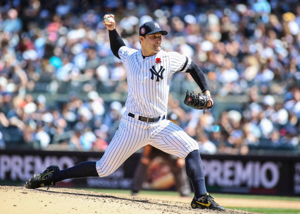 Congratulations to Tommy Kahnle on returning to the New York Yankees!