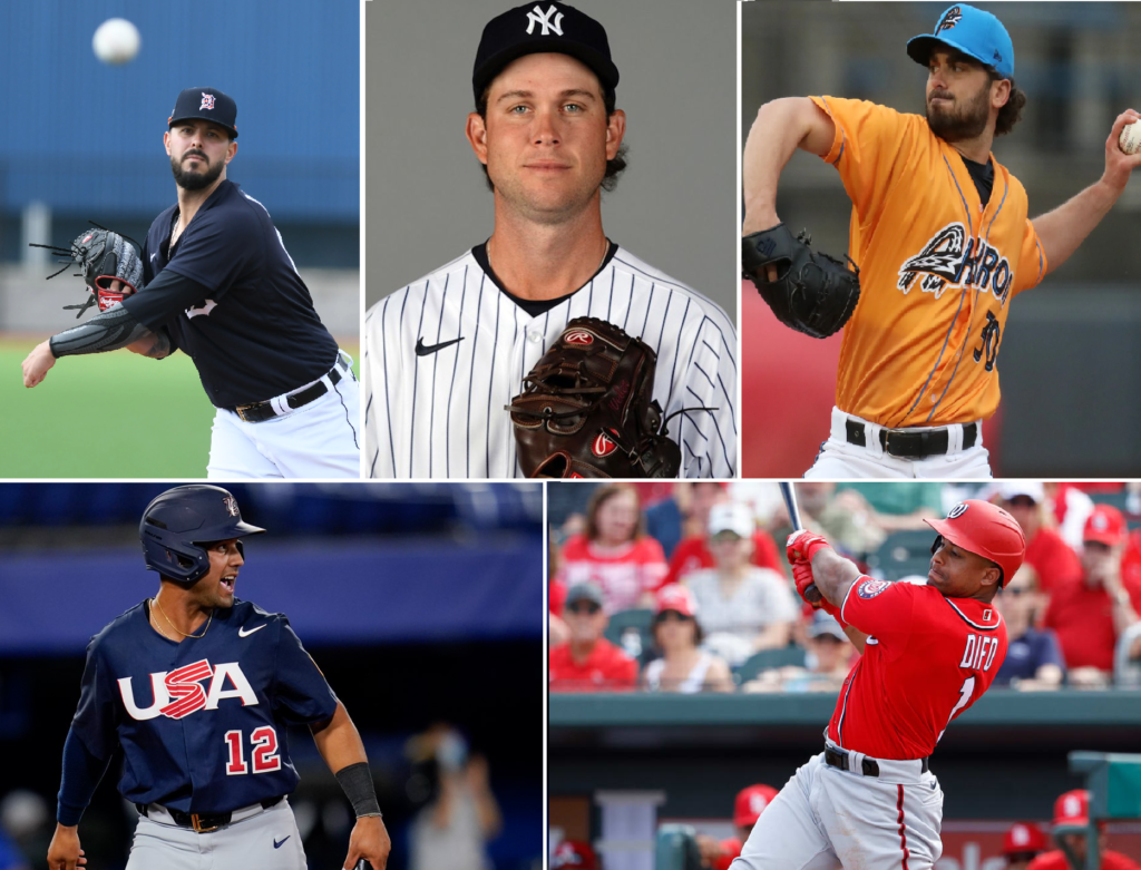 Yankees signed 5 players to minor league deals.