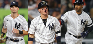 Yankees' Andrew Benintendi, Josh Donaldson, and Aaron Hicks