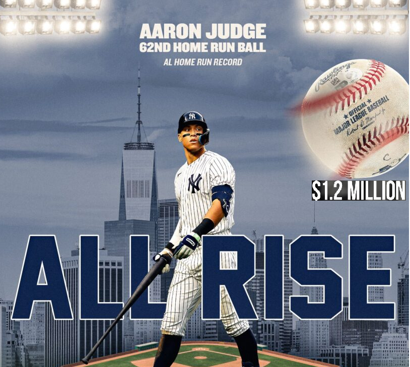 Aaron All Rise Judge New York Yankees Game-Used Players Weekend Jersey