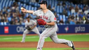 Ex-Red Sox pitcher Tyler Danish signs with the Yankees.