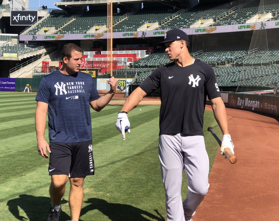 Aaron Judge and Anthony Rizzo