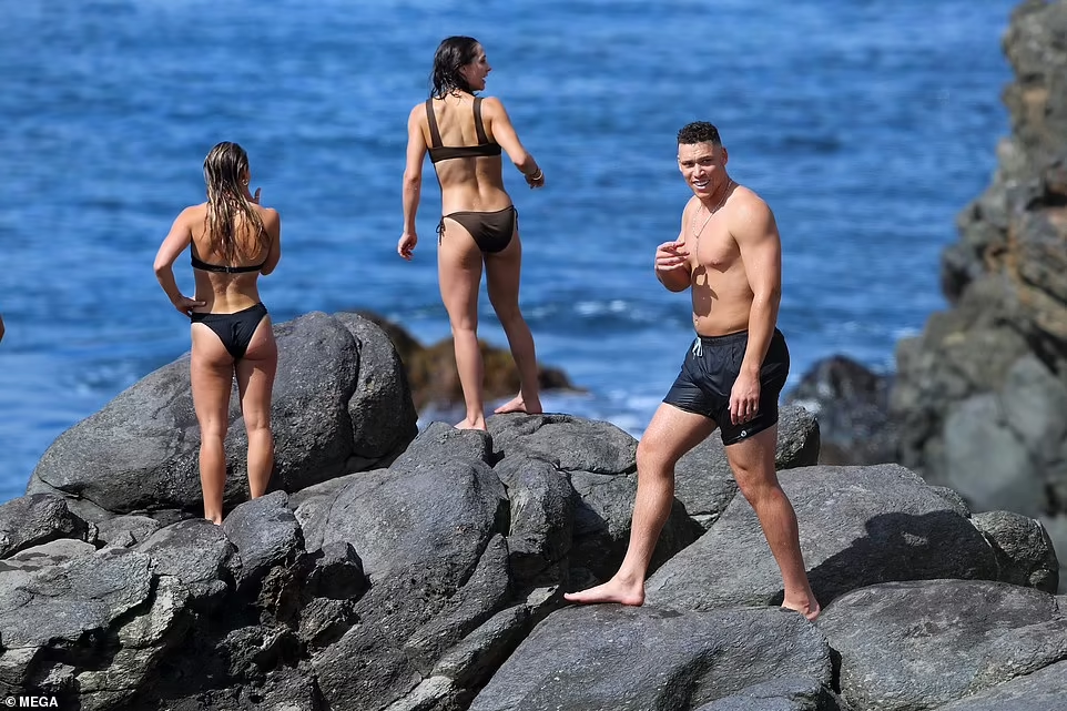 PHOTO: Looking back at a ripped Aaron Judge and his then-girlfriend  Samantha Bracksieck from their college days
