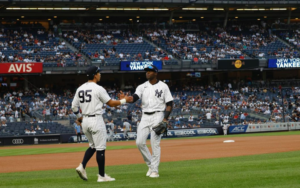 Estevan Florial and Oswaldo Cabrera