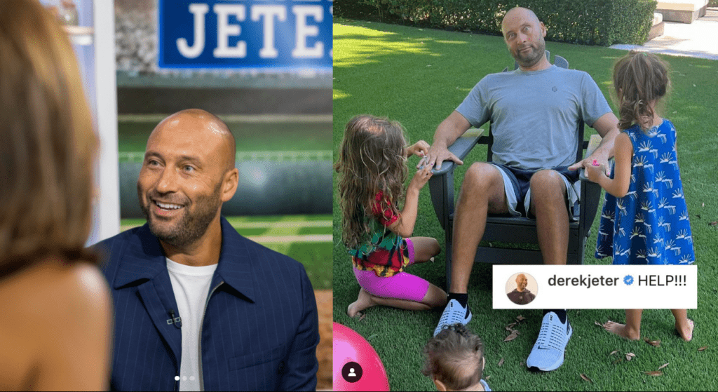 Derek Jeter posted images of some lighter moments of his life.