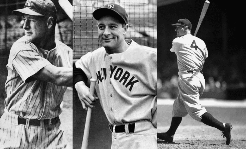 Lou Gehrig is immortal for being the Yankees' No. 4.