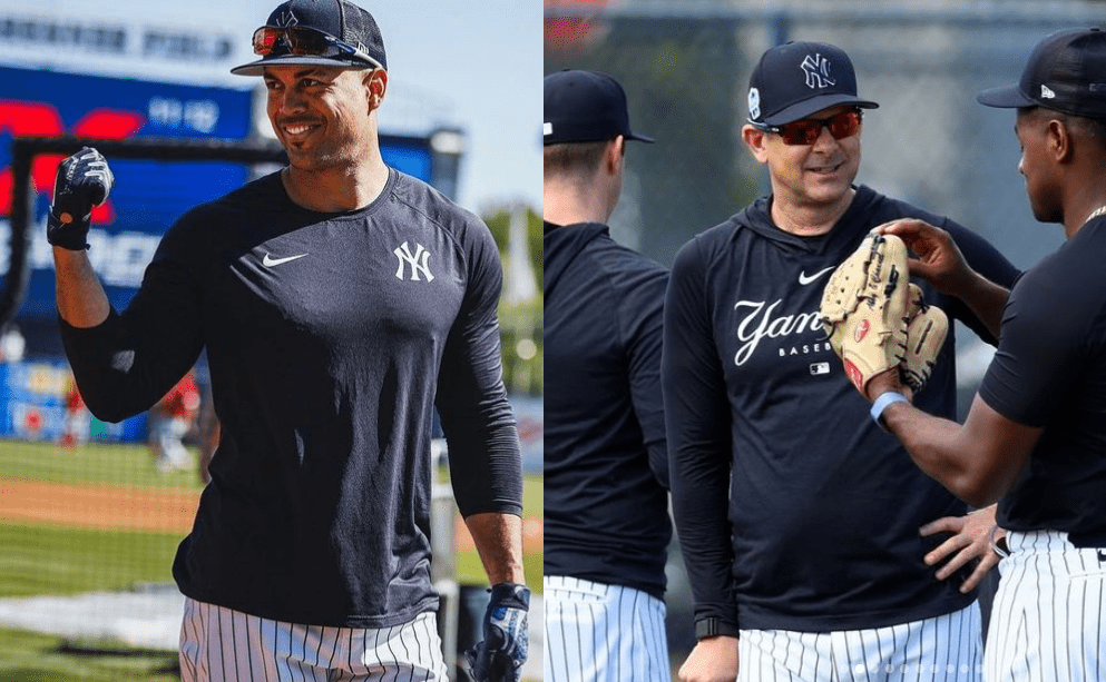 Will Aaron Boone Switch Giancarlo Stanton To Left Field?