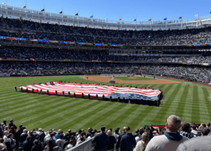 The New York Yankees hosted the San Francisco Giants on MLB Opening Day, March 30. 2023 at Yankee Stadium.