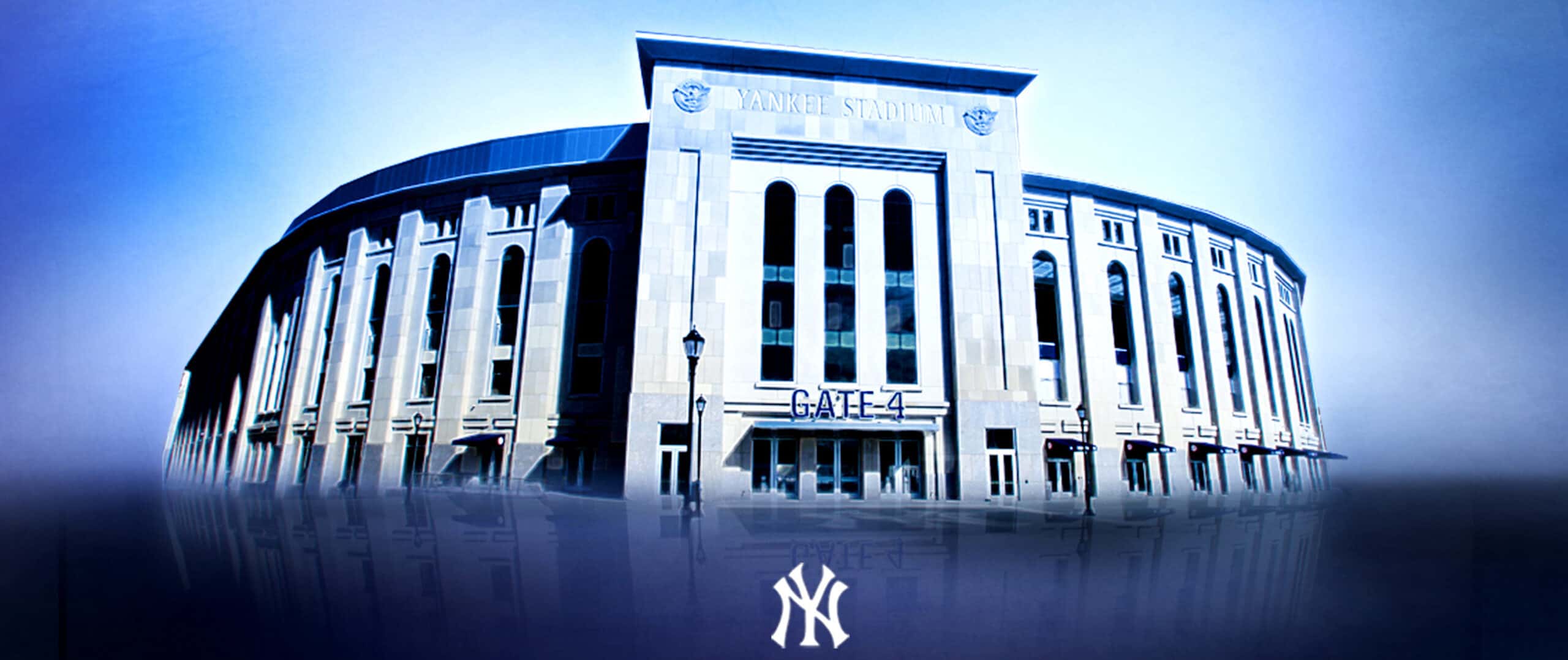 Download Yankees Pinstripes NY Logo Phone Wallpaper