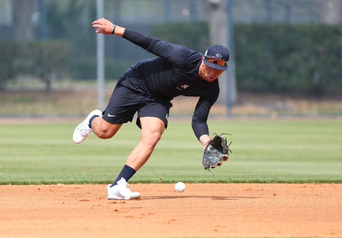 MLB Trade Rumors on X: Giancarlo Stanton Begins Rehab Assignment; Aaron  Judge Resumes Throwing   / X