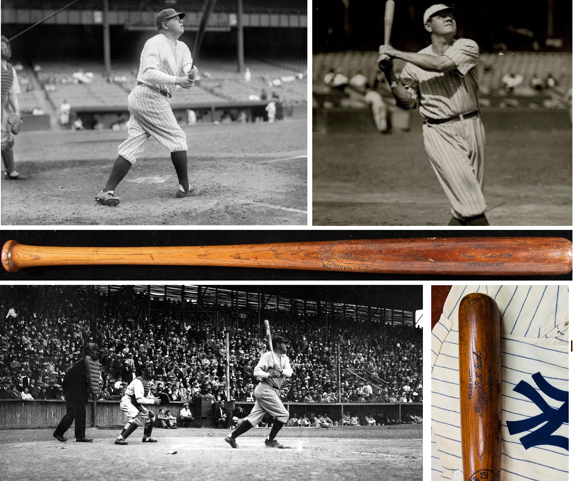 Babe Ruth's 1921 Baseball Bat Turns Costliest Ever At $1.85M