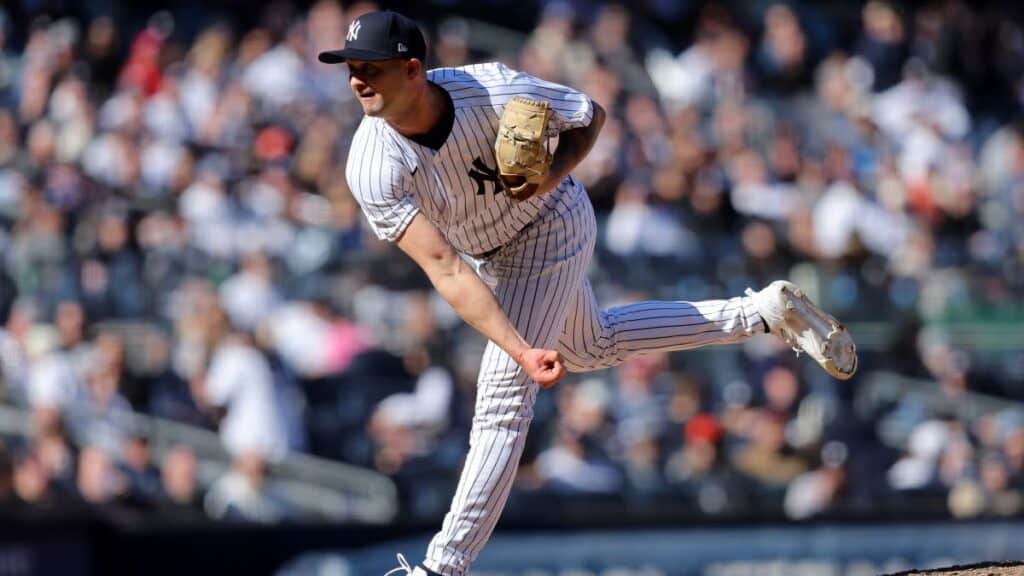  Colten Brewer of the New York Yankees