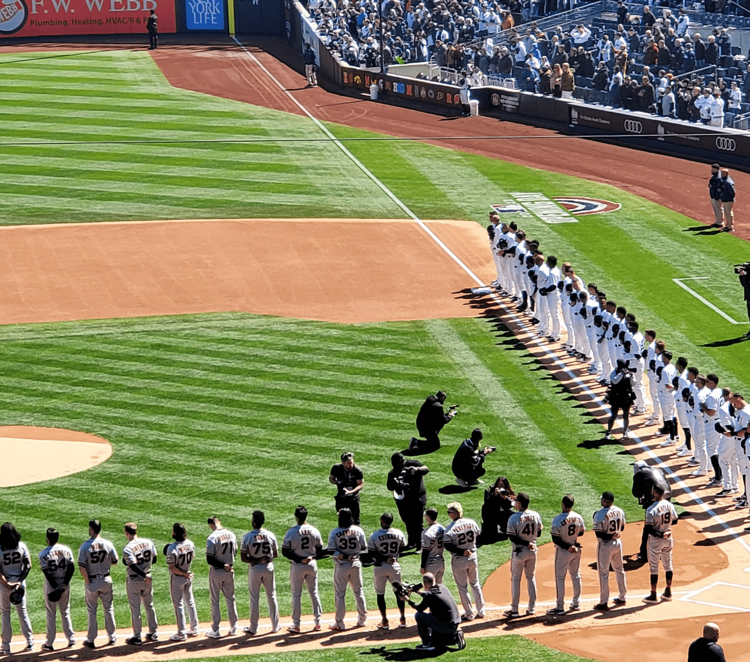 Preview Of Yankees Vs. Giants At Yankee Stadium On April 2