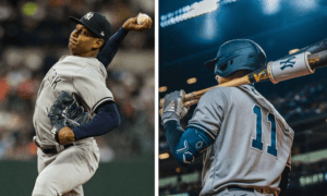 Jhony Brito and Anthony Volpe are two youngest MLB players on the Yankees roster.