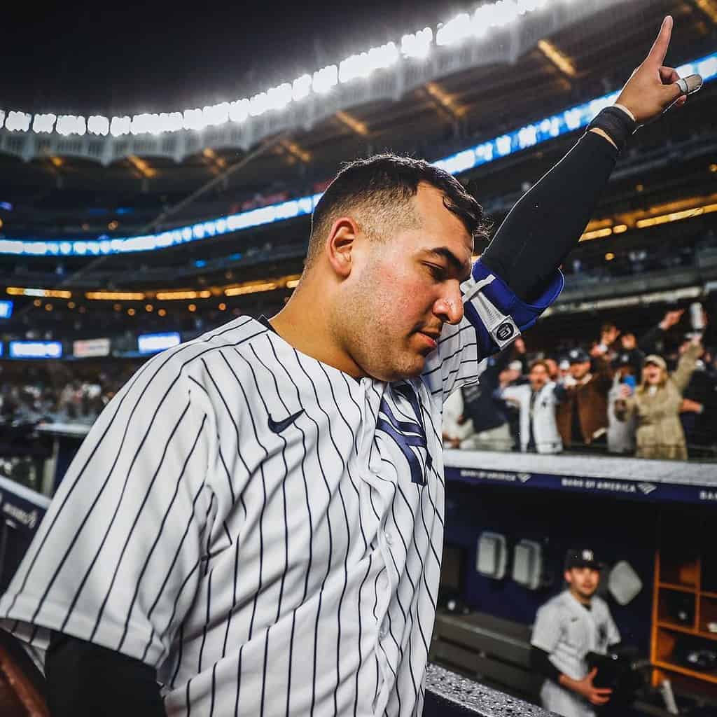 Jose Trevino's walk-off RBI single in the bottom of the 11th inning secured the Yankees' 7-6 victory on May 3, 2023, at Yankee Stadium.