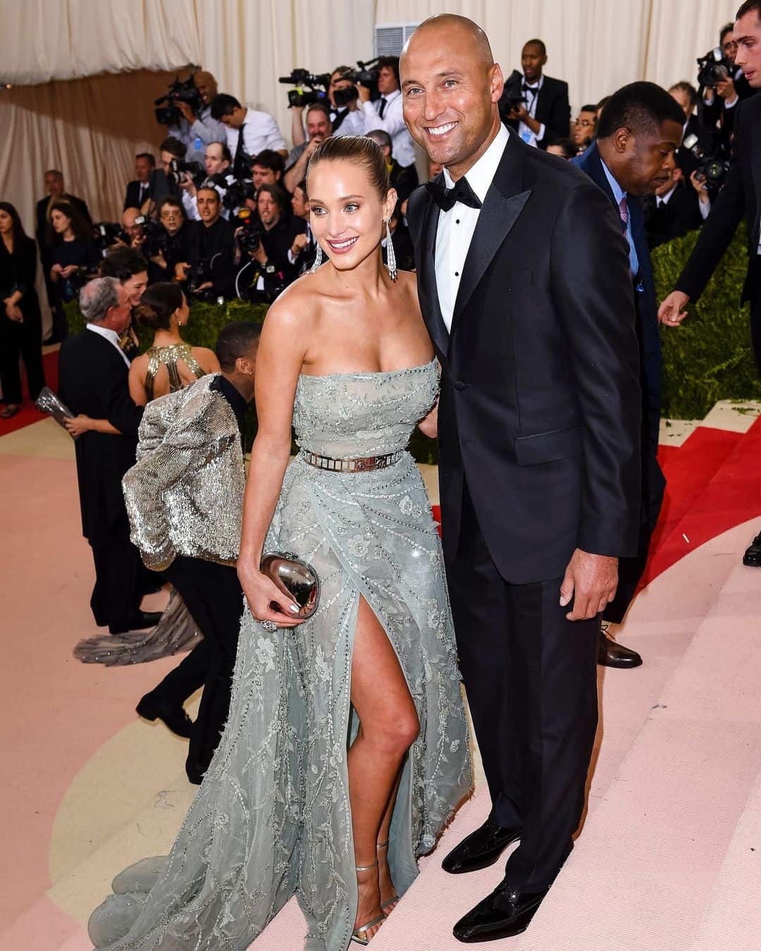 Derek Jeter and wife Hannah welcome 2nd daughter, Story Grey