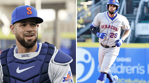 Gary Sanchez at Triple-A Syracuse Mets.