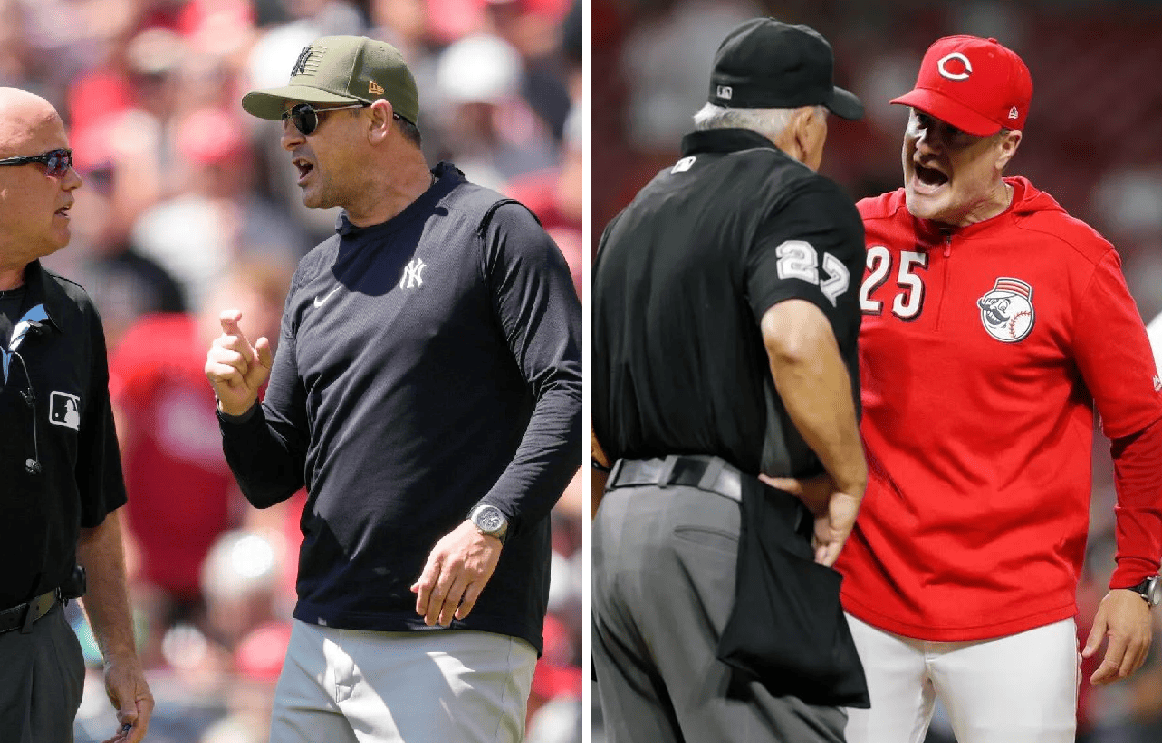 Yankees, Reds Managers Lead In Unprecedented Ejections