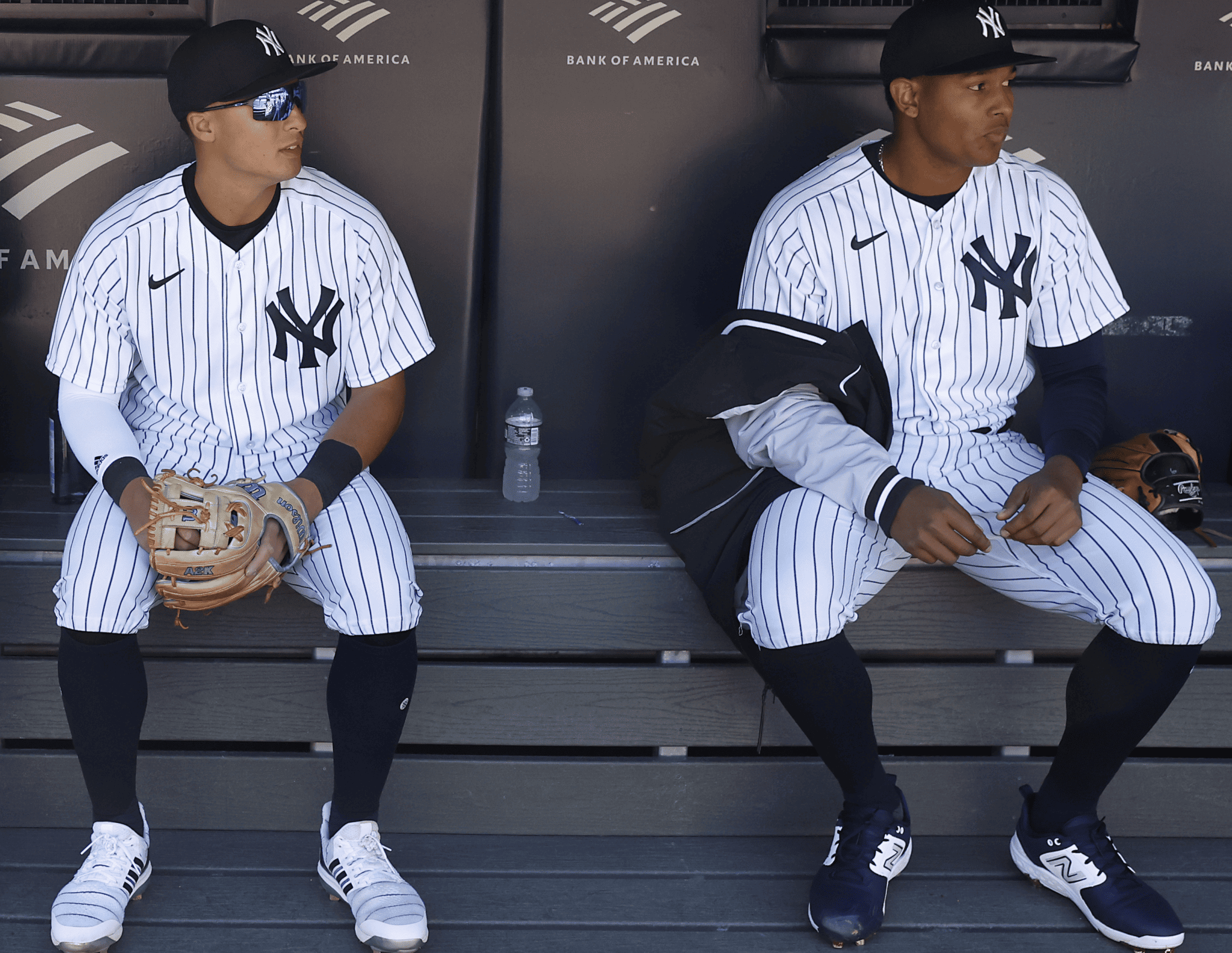 Yankees' Oswald Peraza, Willie Calhoun caught in roster shuffle