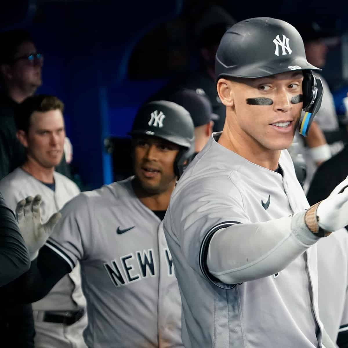Aaron Judge hit a massive home run at Rogers Center to lead the Yankees to victory on May 16, 2023.