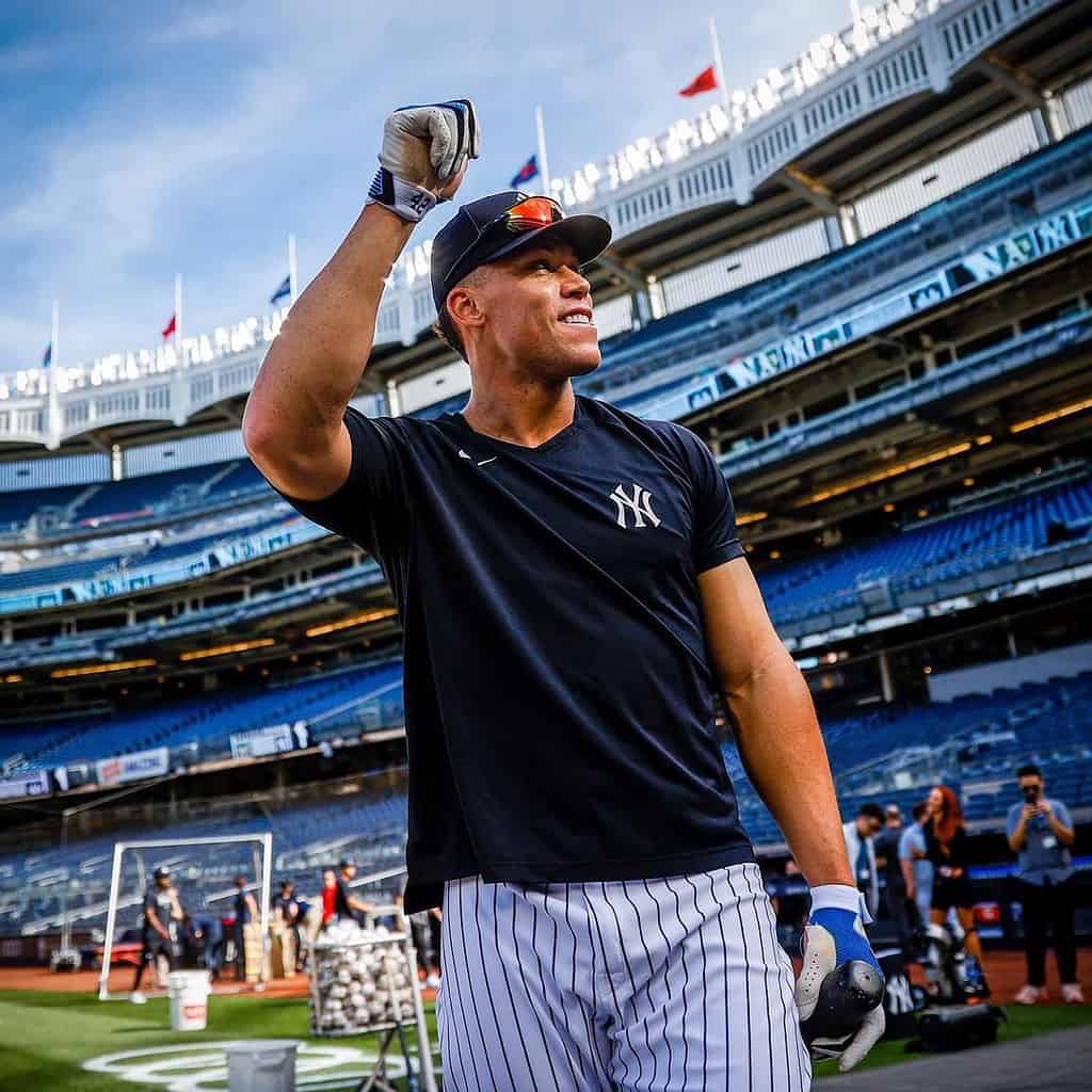 Aaron Judge of the New York Yankees