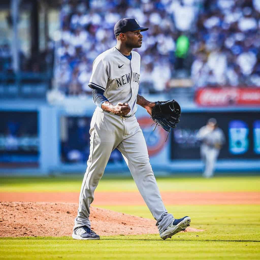 Domingo Germán llevó a los Yankees a la victoria sobre los Dodgers en Los Ángeles el 5 de junio de 2023.