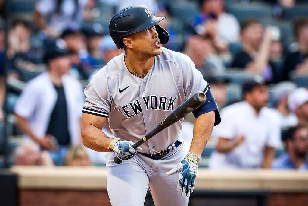 Giancarlo Stanton in action for the New York Yankees