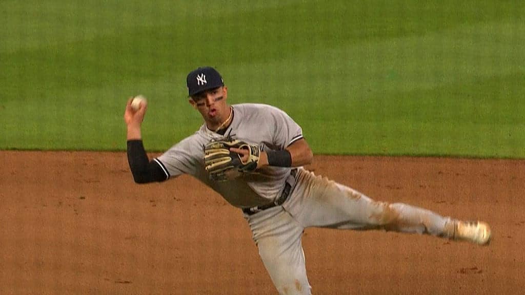 Despite not being in the New York Yankees' lineup this month, Oswald Peraza is currently a popular topic of discussion within the organization.