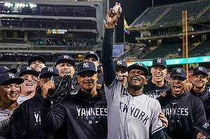 Domingo German pitched a perfect game on June 28, 2023, at Oakland, to become the first Yankee since David Cone did it 1999.