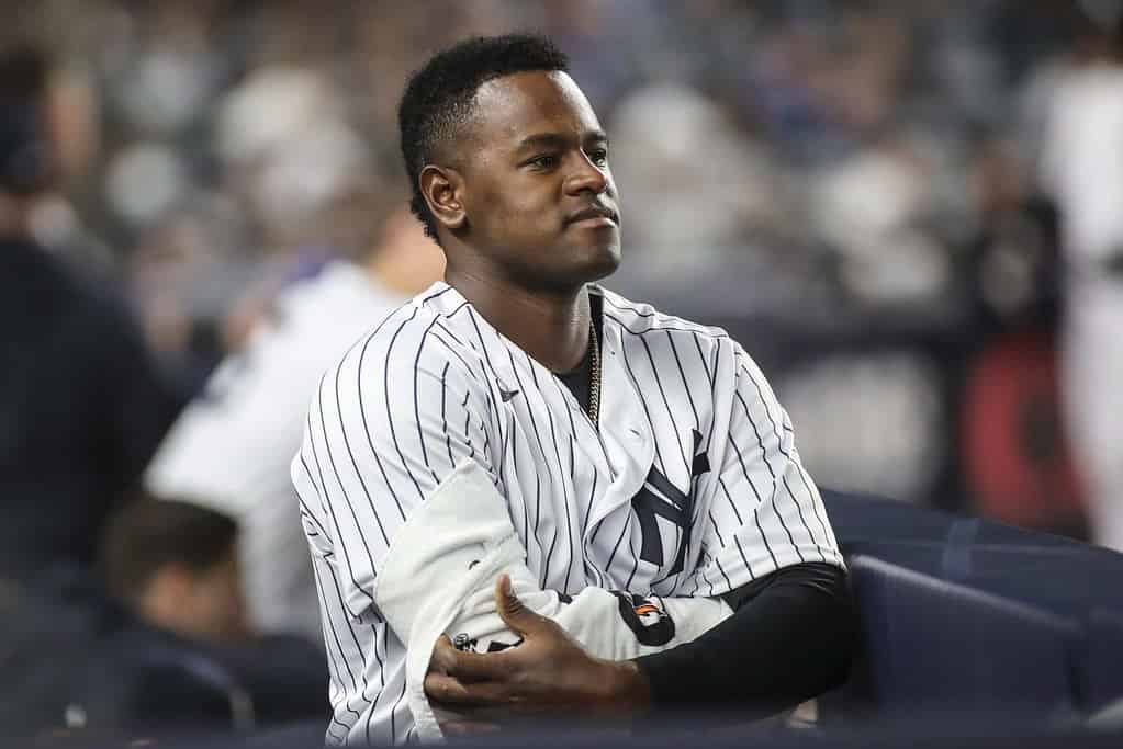 Luis Severino is seen after pitching against the White Sox on June 8, 2023, at Yankee Stadium.