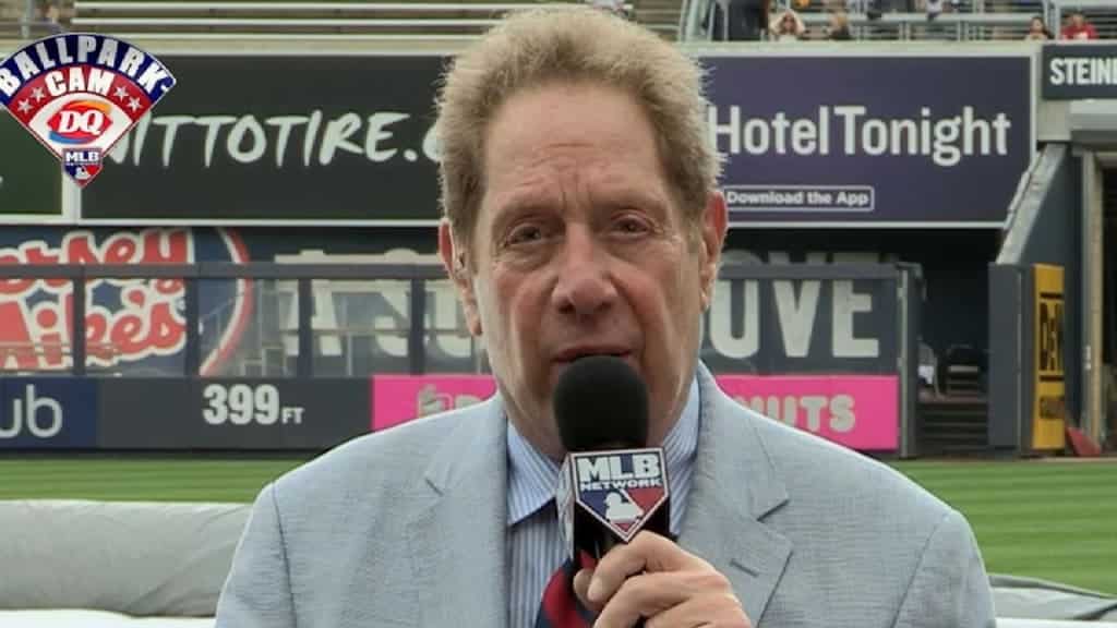 During the Yankees and Red Sox game, New York Yankees radio voice John Sterling found himself in a humorous moment.