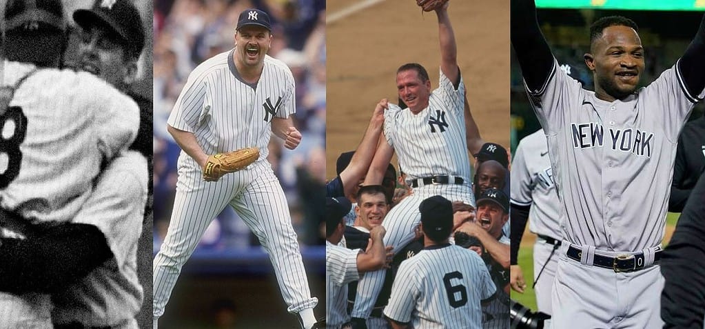 Four pitchers who threw perfect games for the New York Yankees