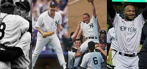 Four pitchers who threw perfect games for the New York Yankees