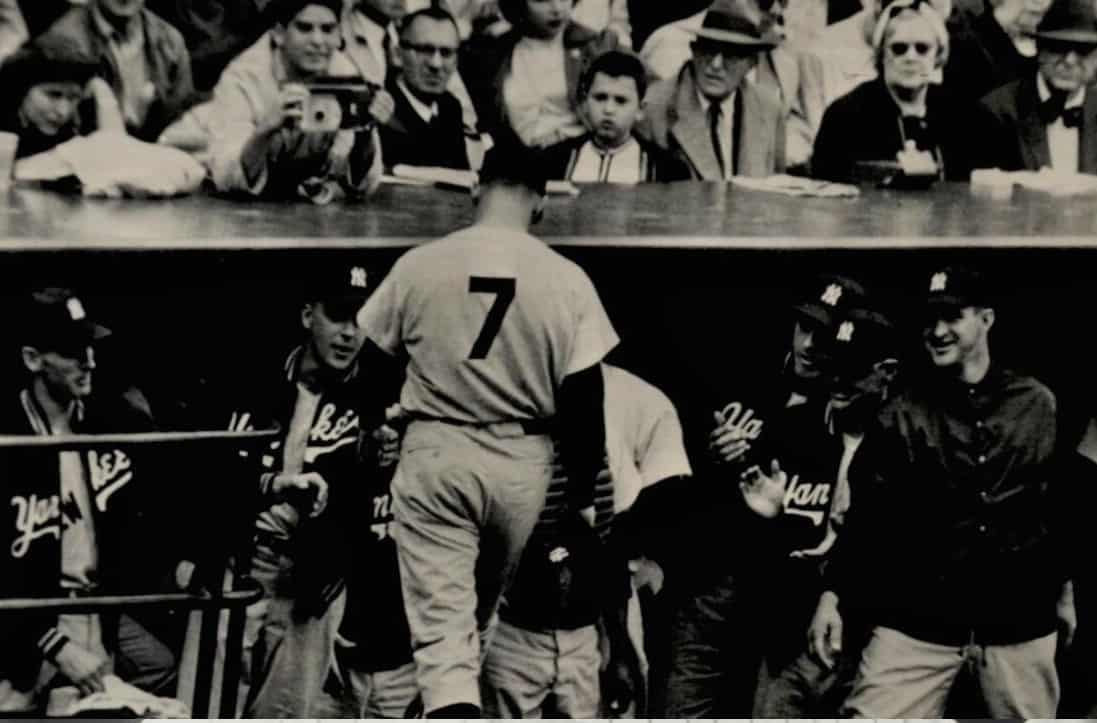 On this day in history, June 8, 1969, Mickey Mantle's No. 7 is
