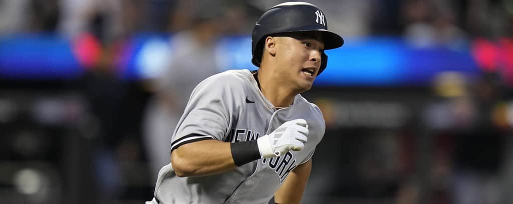 Yankees' player in action