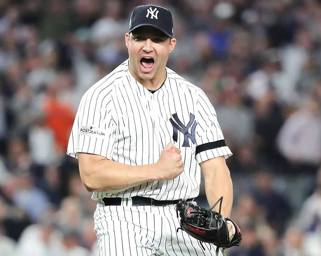 Tommy Kahnle extended his shutout streak to 13 2/3 innings in 14 outings with win over the Orioles on July 3, 2023, at Yankee Stadium.