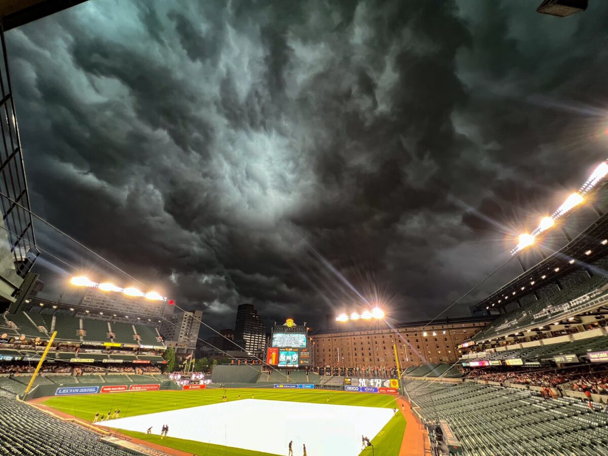 Yankees vs. Orioles clash under threat: Game delayed due weather